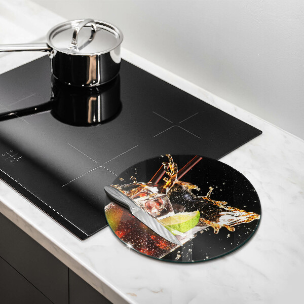 Tagliere in vetro Bere con ghiaccio