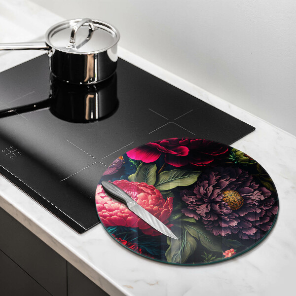 Tagliere in vetro temperato Bellissimi fiori