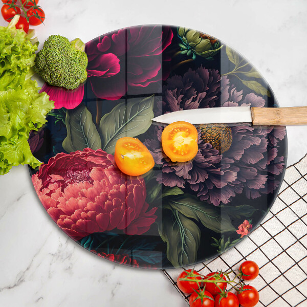 Tagliere in vetro temperato Bellissimi fiori