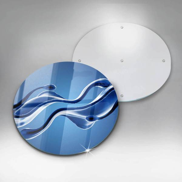 Tagliere in vetro temperato Astrazione fluida