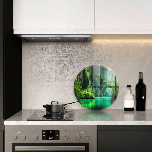 Tagliere in vetro temperato Paesaggio lagunare