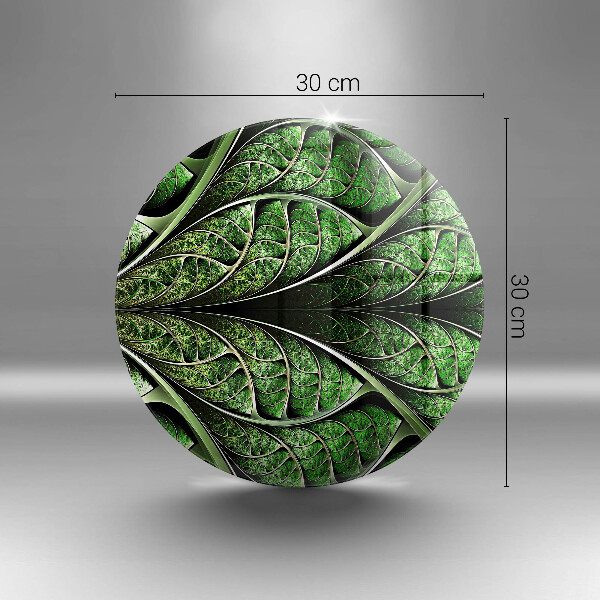 Tagliere in vetro Struttura della nervatura fogliare