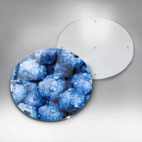 Tagliere in vetro Mirtilli succosi