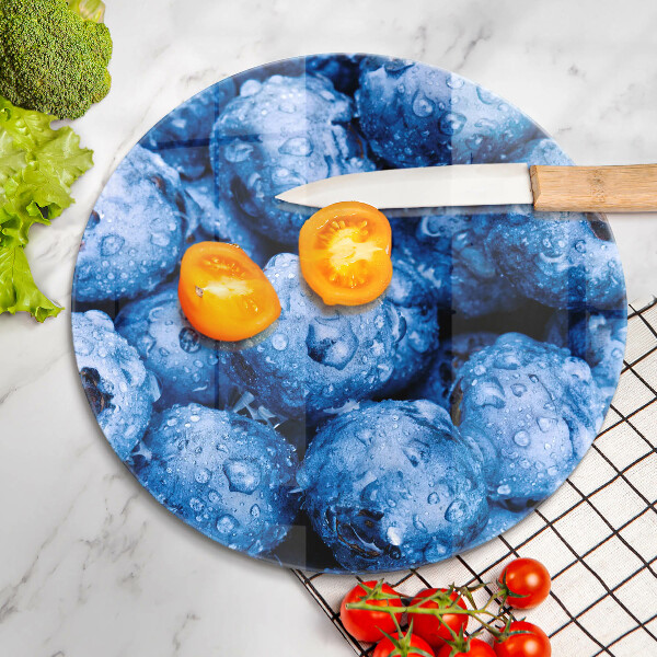 Tagliere in vetro Mirtilli succosi