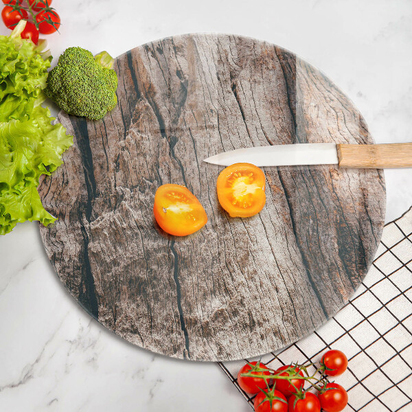 Tagliere in vetro Struttura in legno