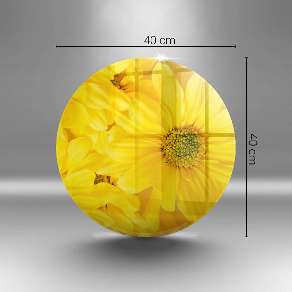 Tagliere in vetro Petali di fiori