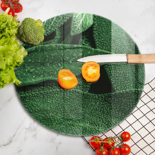 Tagliere in vetro Le foglie della pianta