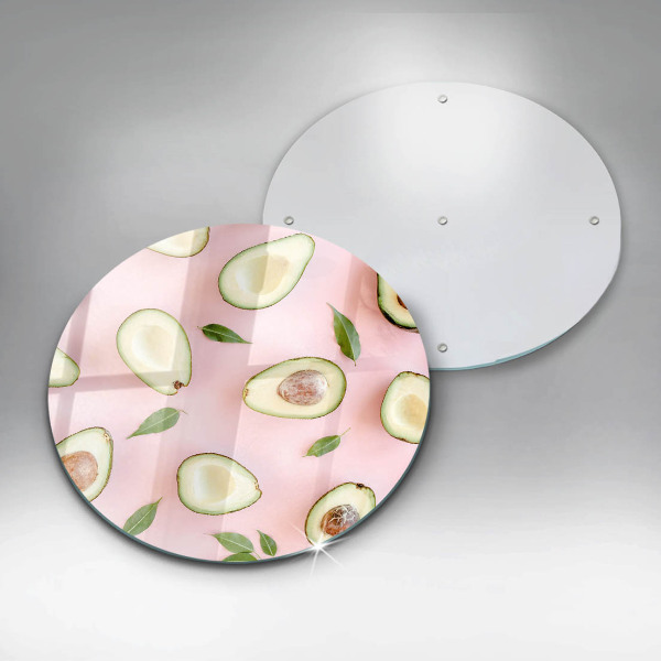 Tagliere in vetro Modello di avocado