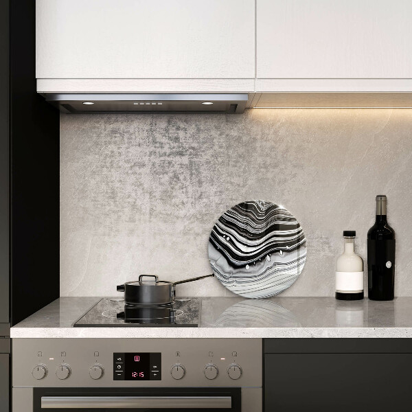 Tagliere in vetro Astrazione dell'inchiostro