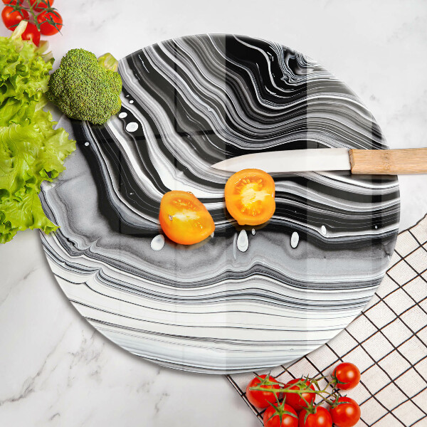 Tagliere in vetro Astrazione dell'inchiostro