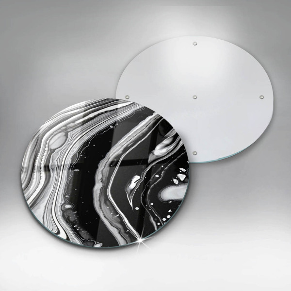 Tagliere in vetro Astrazione dell'inchiostro