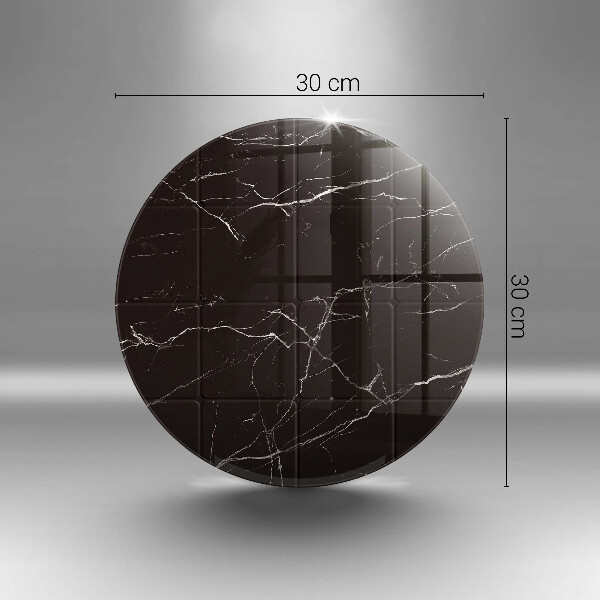 Tagliere in vetro Piastrelle di marmo