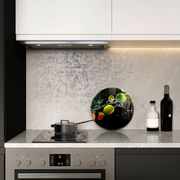 Tagliere in vetro temperato Frutta in acqua