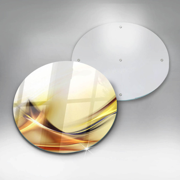 Tagliere in vetro Linee astratte di luce