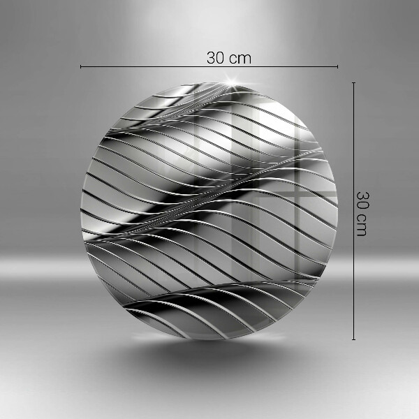 Tagliere in vetro Struttura in metallo 3D
