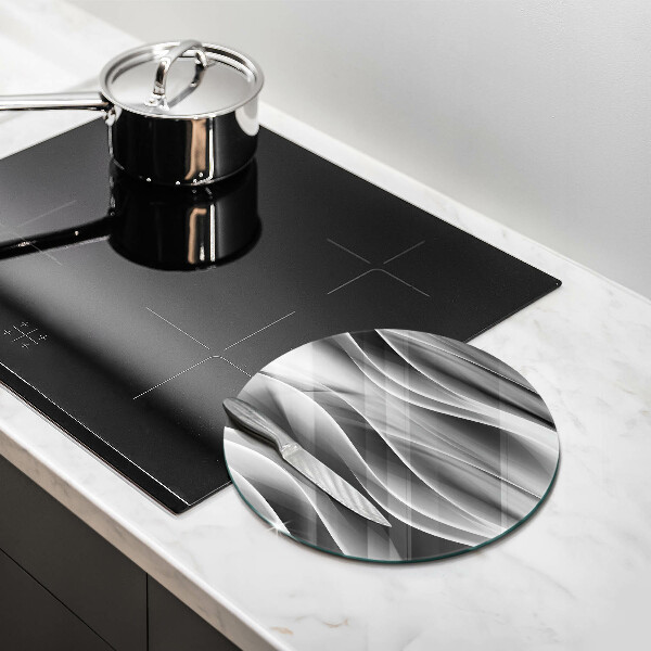 Tagliere in vetro Linee delicate di astrazione