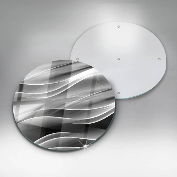 Tagliere in vetro Linee delicate di astrazione