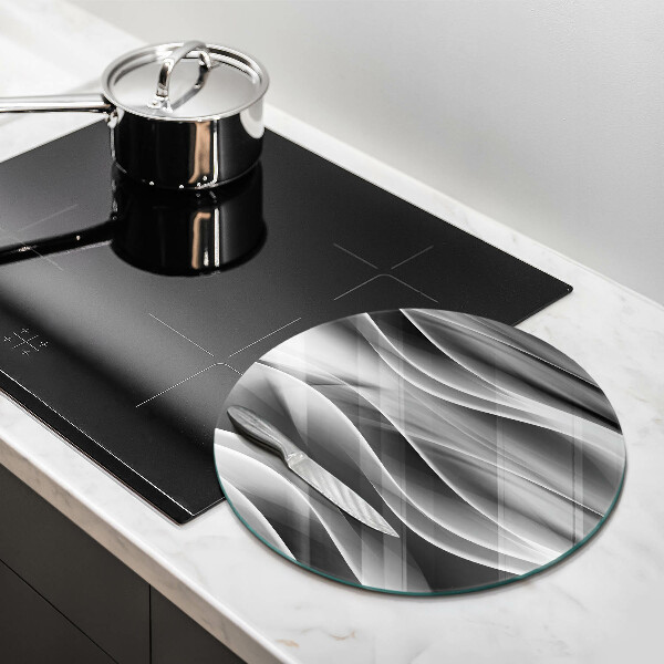 Tagliere in vetro Linee delicate di astrazione