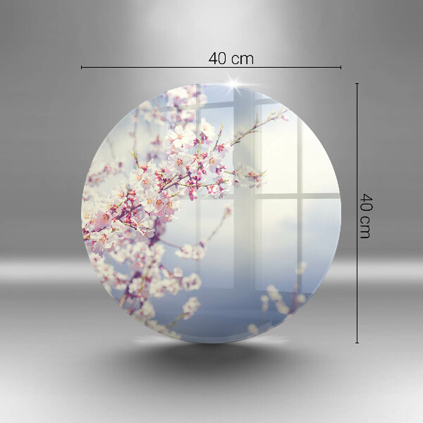Tagliere in vetro Albero fiorito