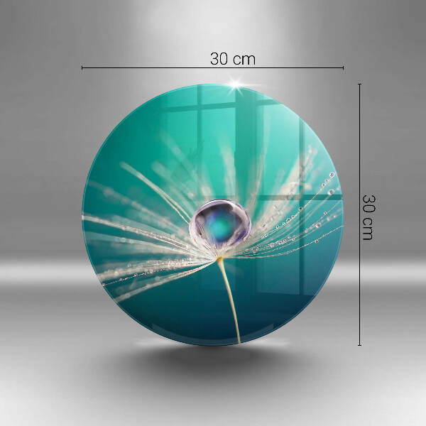 Tagliere in vetro temperato Rugiada su un dente di leone