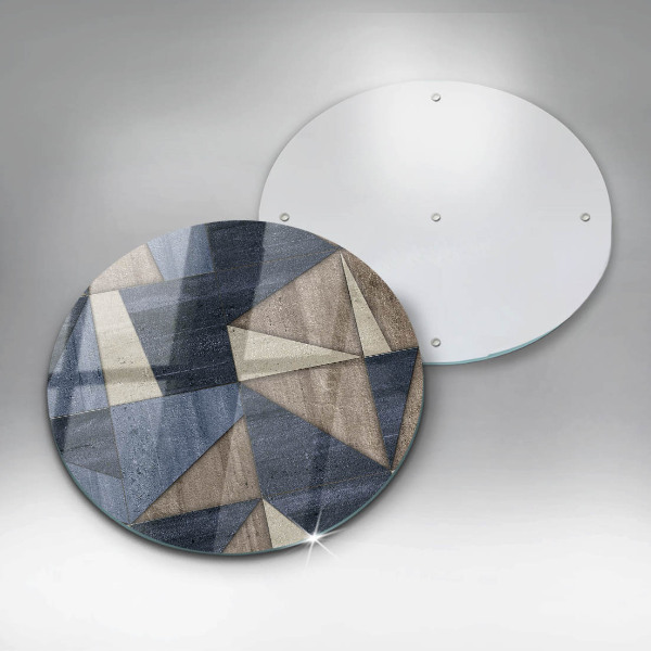 Tagliere in vetro temperato Astrazione geometrica