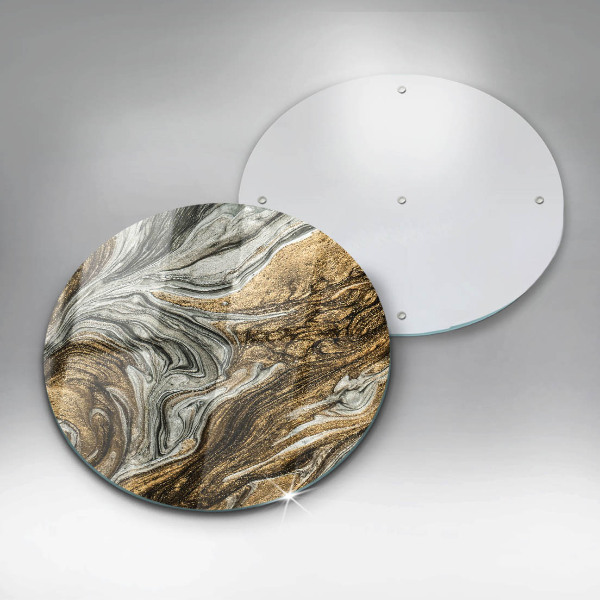 Tagliere in vetro temperato Ricca astrazione