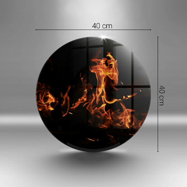 Tagliere in vetro temperato Accendi una fiamma viva