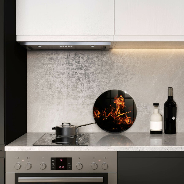 Tagliere in vetro temperato Accendi una fiamma viva