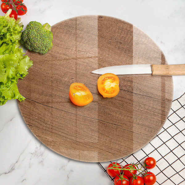 Tagliere in vetro Struttura del legno