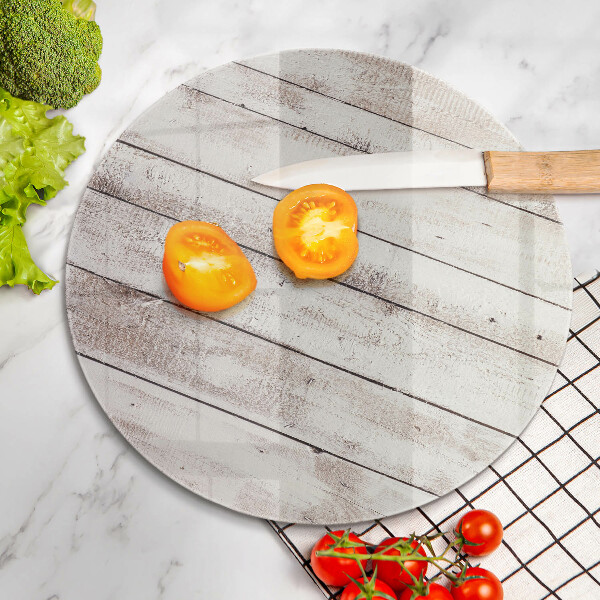 Tagliere in vetro Vecchie tavole di legno