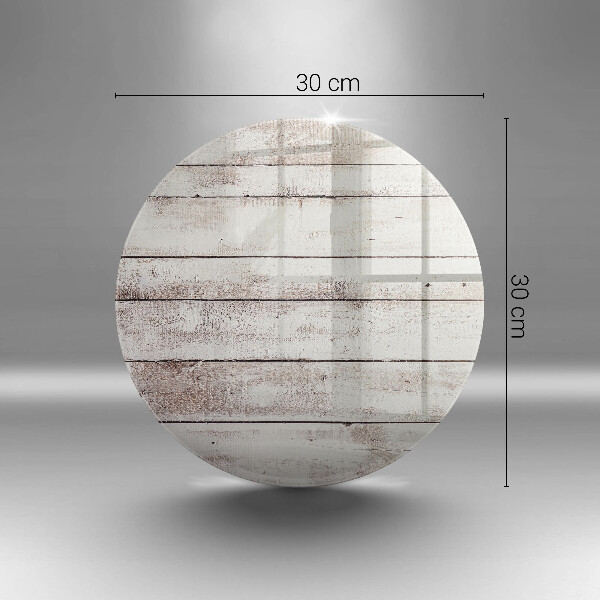 Tagliere in vetro Vecchie tavole di legno