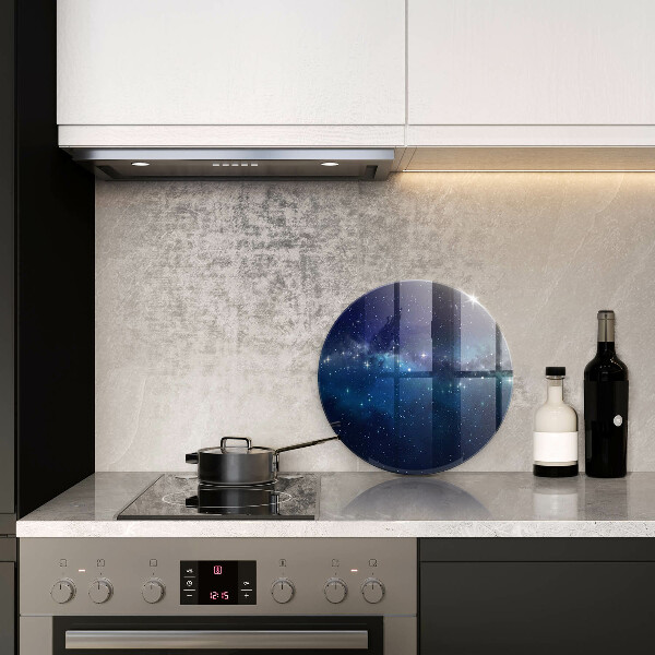 Tagliere in vetro Spazio e stelle