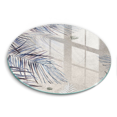 Tagliere in vetro temperato Foglie sottili