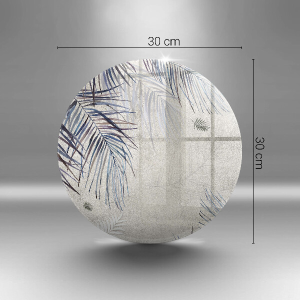 Tagliere in vetro temperato Foglie sottili