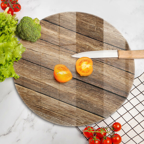 Tagliere in vetro Tavole con struttura in legno