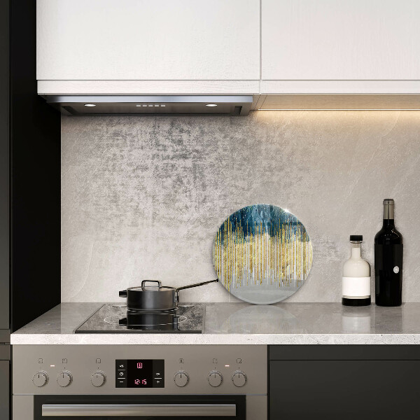 Tagliere in vetro temperato Astrazione del designer