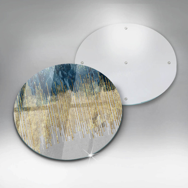 Tagliere in vetro temperato Astrazione del designer