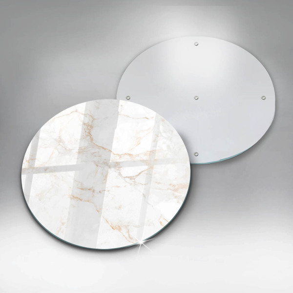 Tagliere in vetro Elegante pietra di marmo