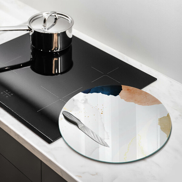 Tagliere in vetro Macchie astratte