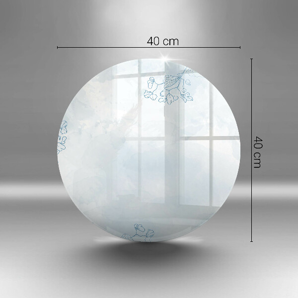 Tagliere in vetro Sfondo delicato