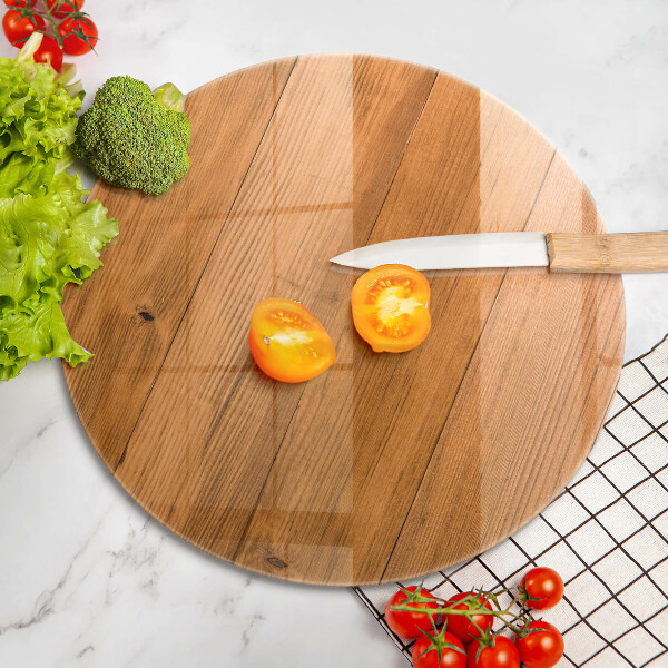 Tagliere in vetro Tavole di legno