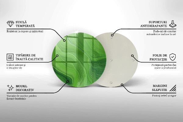 Tagliere in vetro Trama astratta