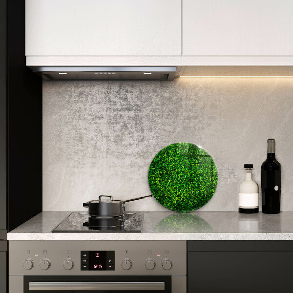 Tagliere in vetro Pianta con foglie piccole