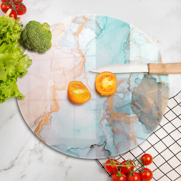 Tagliere in vetro Astrazione del marmo
