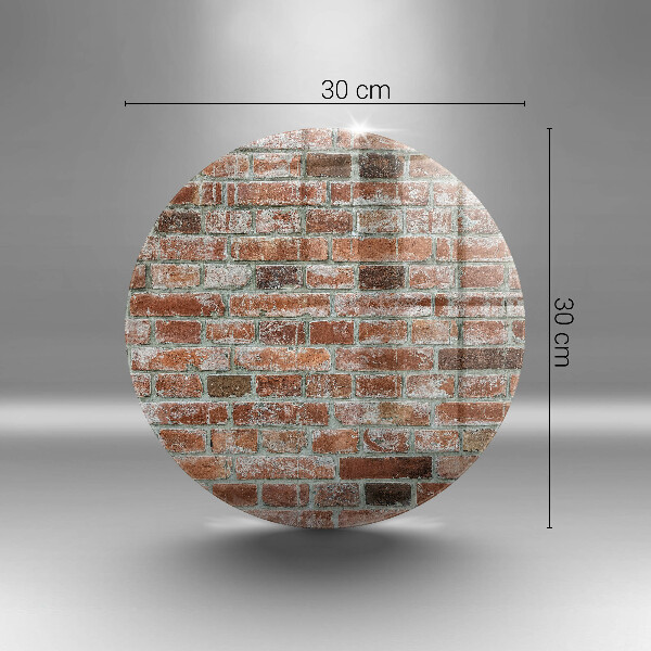 Tagliere in vetro Vecchio muro di mattoni