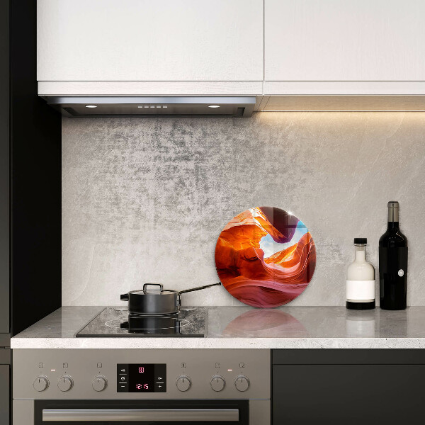 Tagliere in vetro Paesaggio roccioso del canyon