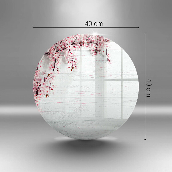 Tagliere in vetro Fiori sulle tavole