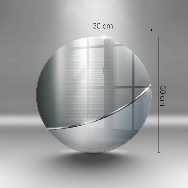 Tagliere in vetro Modello di astrazione in metallo