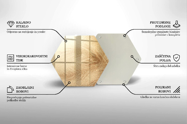 Tagliere in vetro Vacanza sulla spiaggia di sabbia
