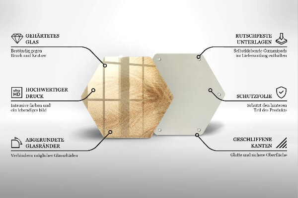 Tagliere in vetro Vacanza sulla spiaggia di sabbia